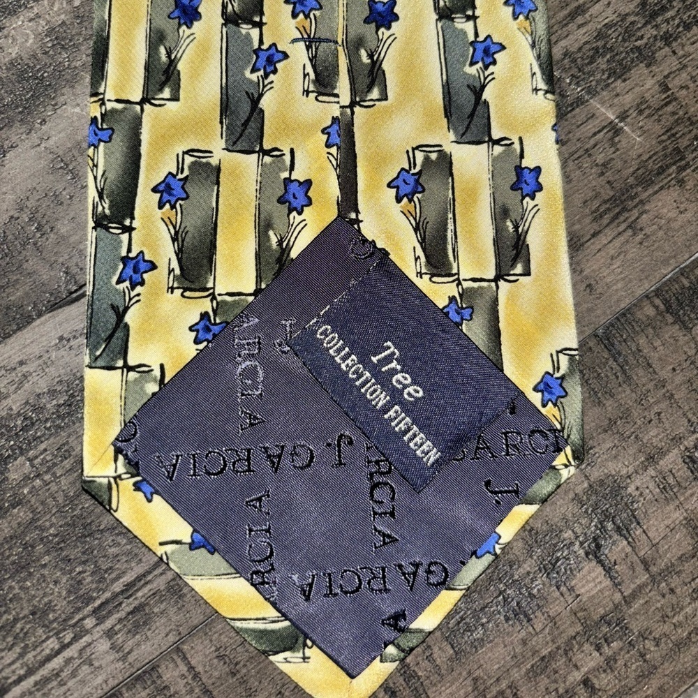 J. Garcia Silk Neck Tie Collection 15 The tree​​​​ - Picture 3 of 3